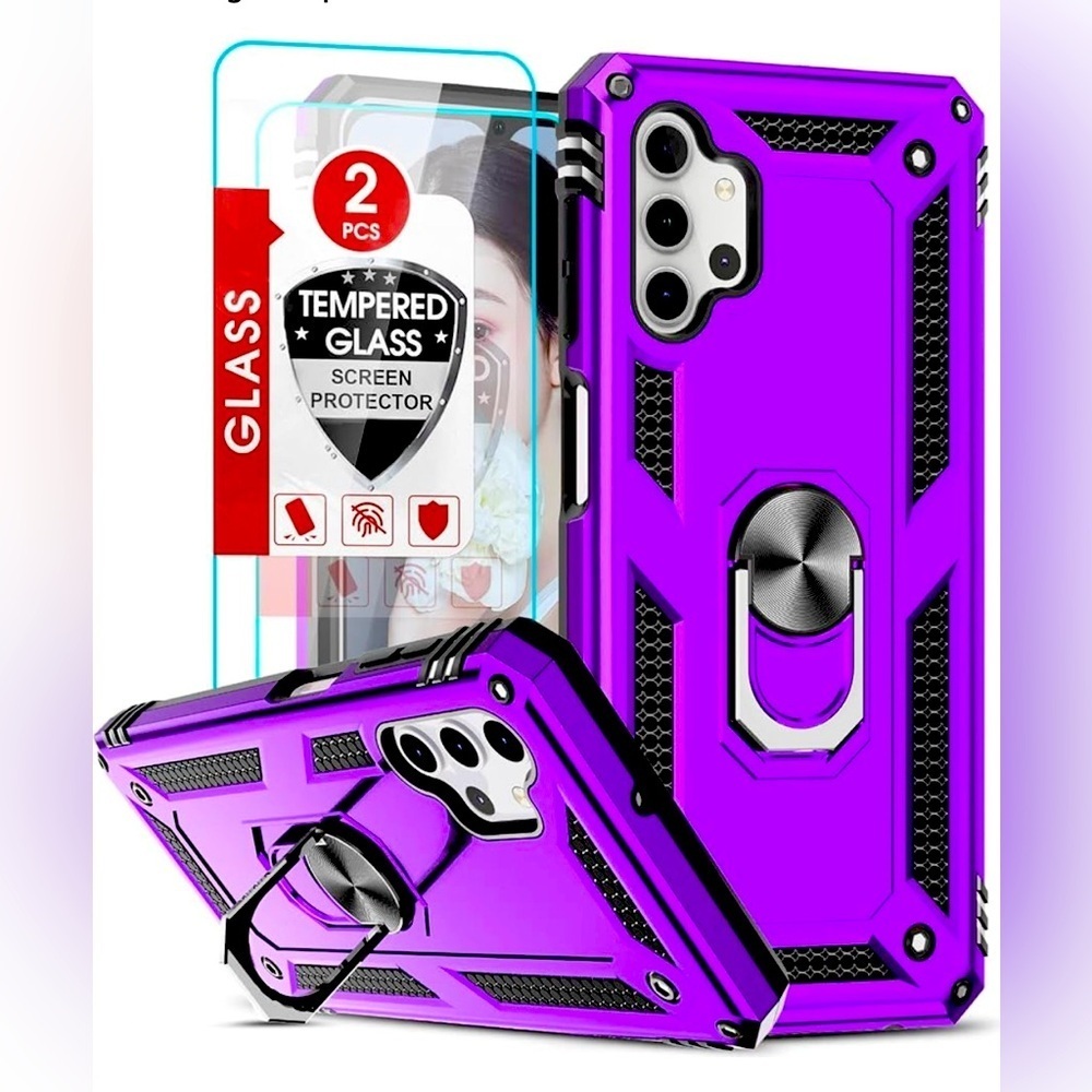 Purple Phone Case for Samsung Galaxy A32 5G - Picture 1 of 7